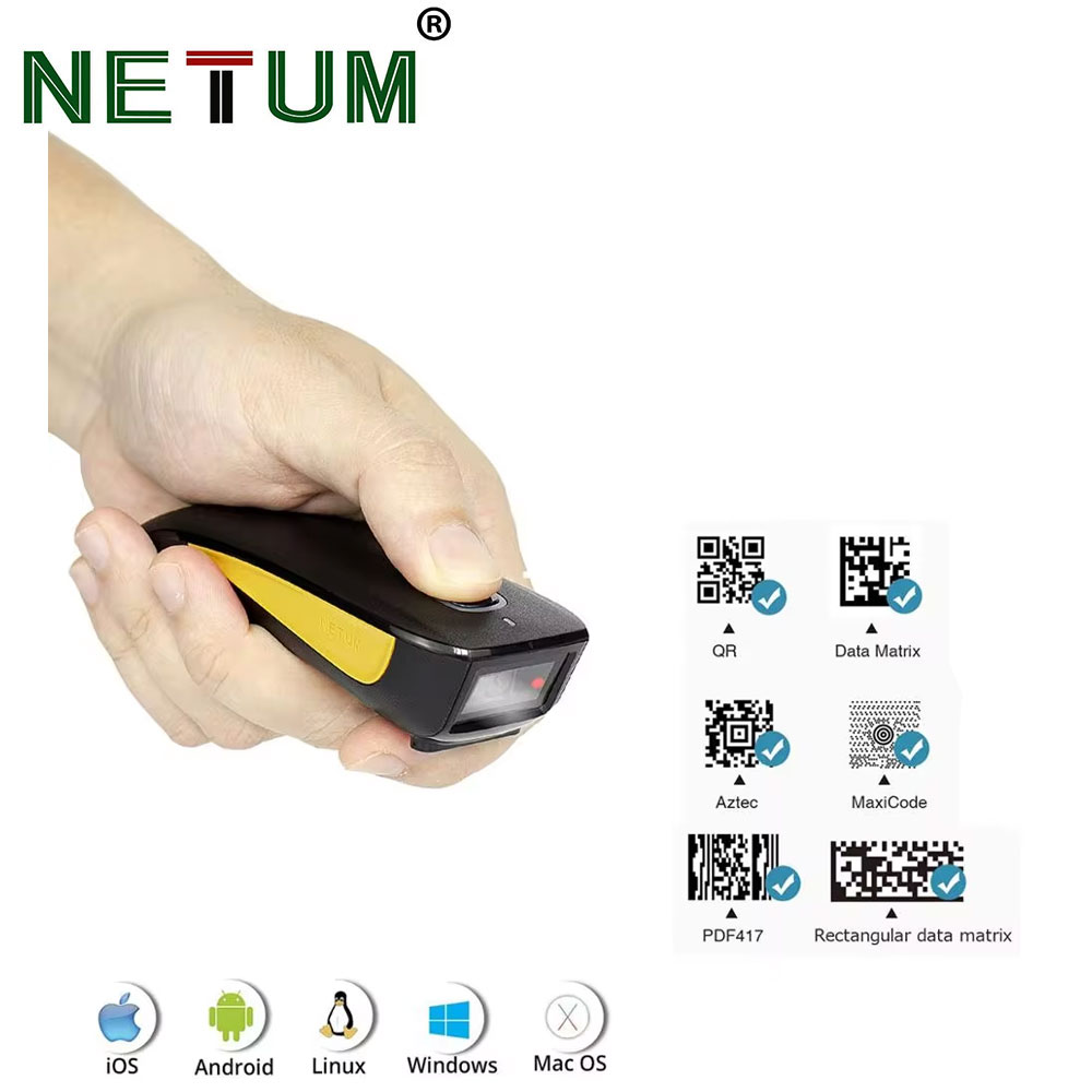 Industrial Laser Beam - Scanner de codes à barres Bluetooth