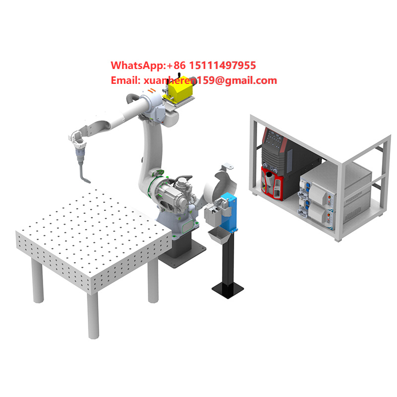 Industrial Laser Welding - Robot collaboratif industriel automatique à 6