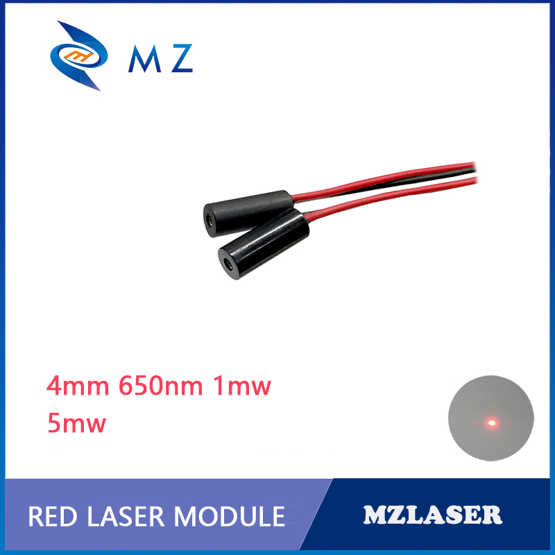 Industrial Grade Laser Pointer - Module de Diode Laser 650nm, 1mw
