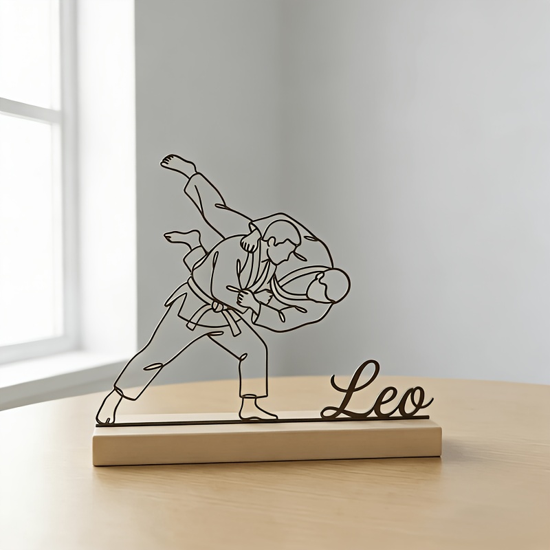 Statue d'arts martiaux de judo - Desktop Laser Engraver avis et prix