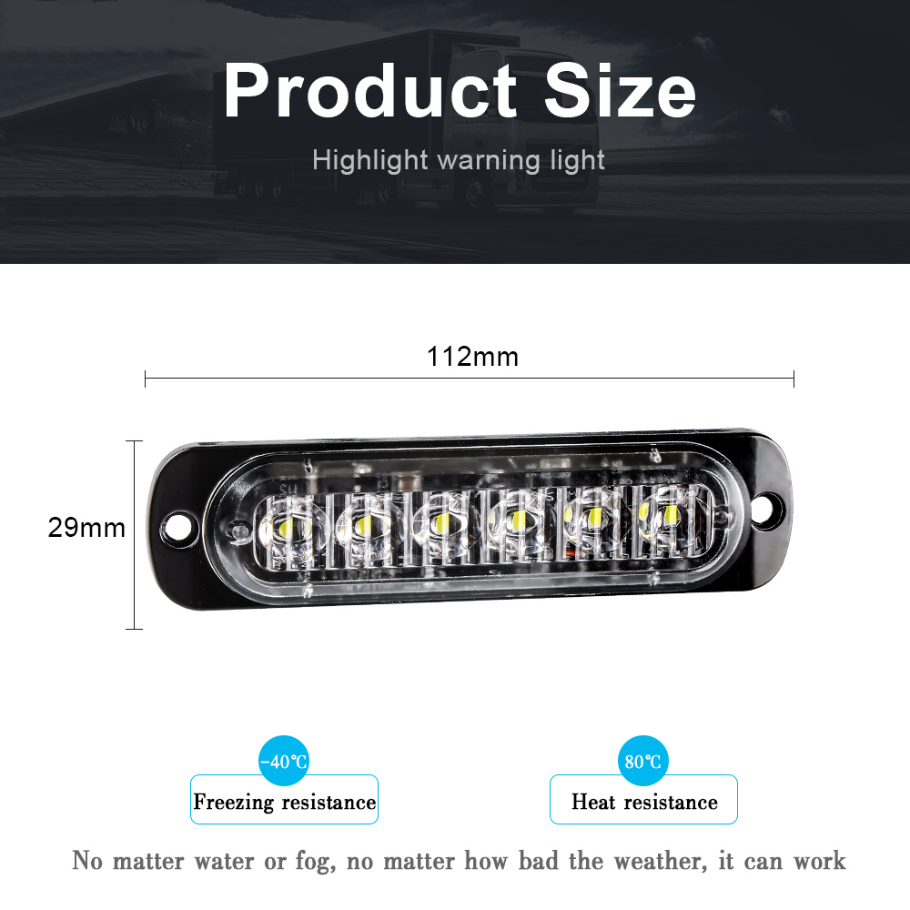 6 LED feux d'avertissement str - Industrial Laser Pointer 24V avis et prix
