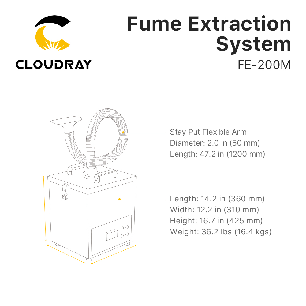 Système d'extraction des fumée - Industrial Laser Cutting Machine avis et prix